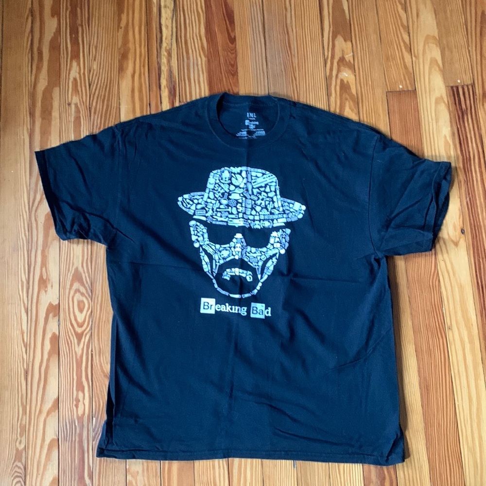 Breaking Bad Heisenberg Xl mens black shirt